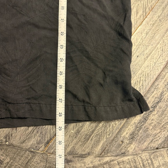 Tommy Bahama Black Silk Embroidered Arizona Cardinals Button Up Shirt Size Small - Picture 5 of 6